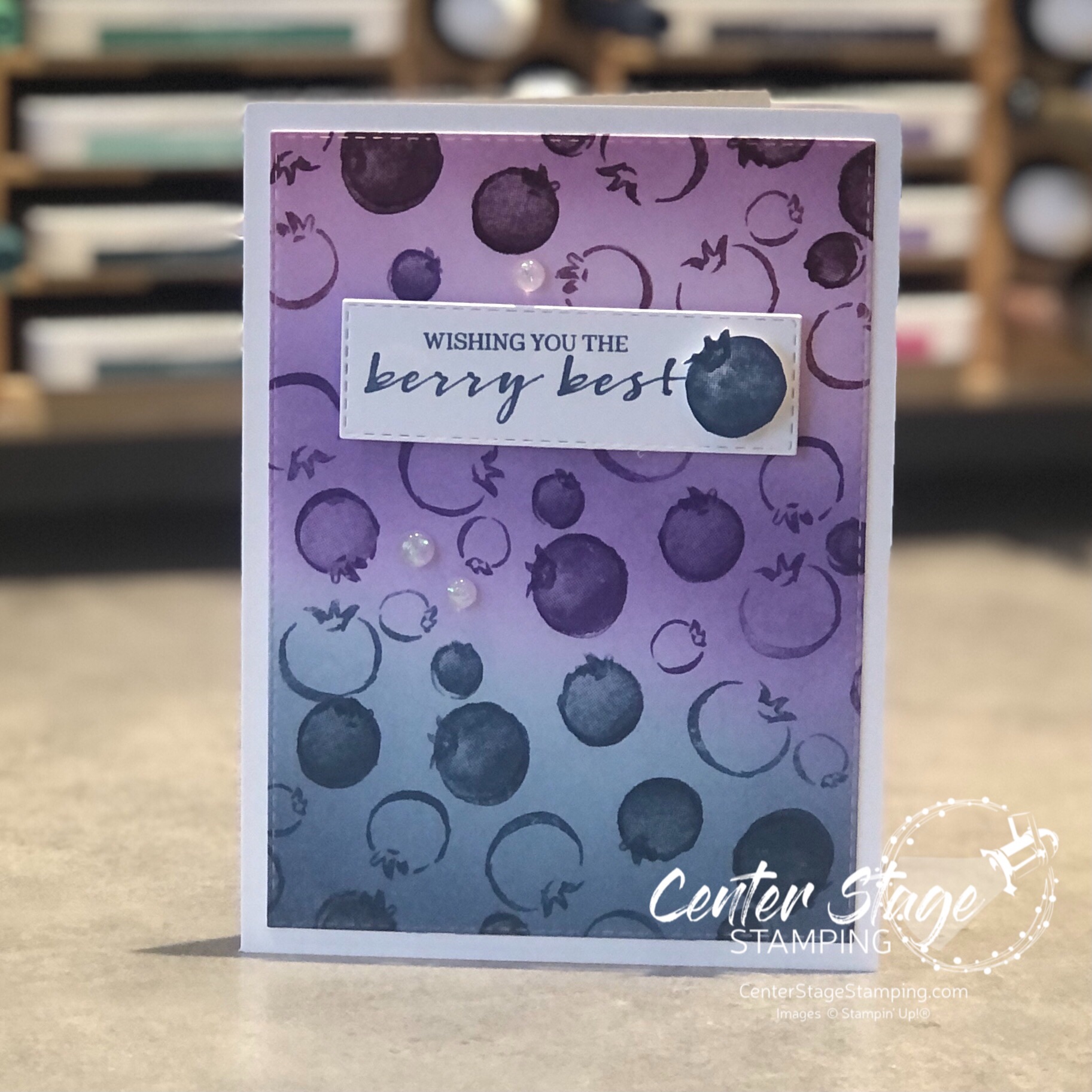 You are simply amazing center stage stamping
