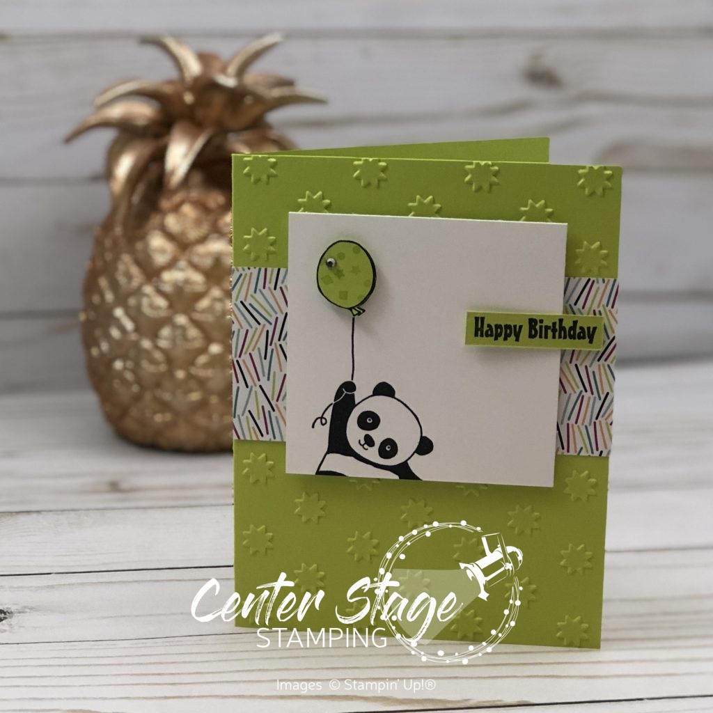 Party Panda - Center Stage Stamping