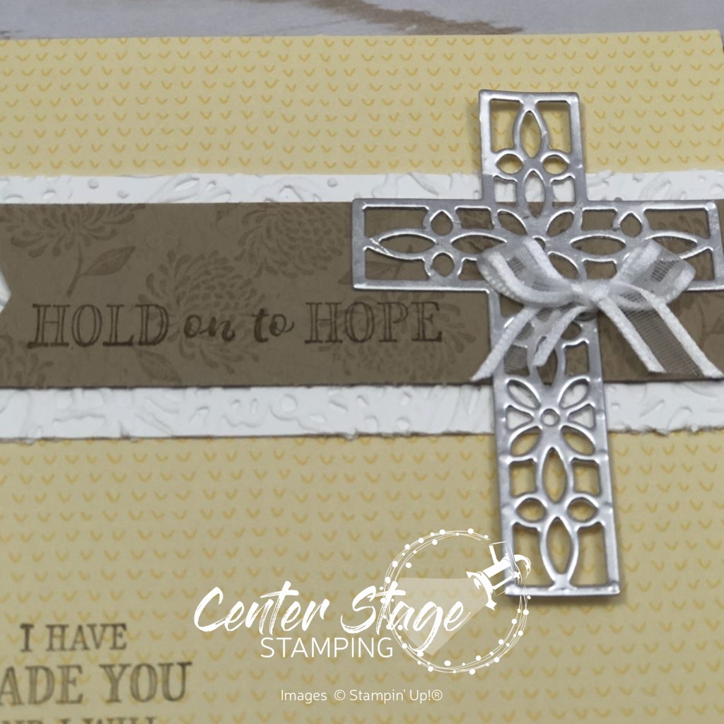 Hold onto Hope close up - Center Stage Stamping