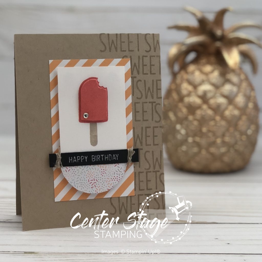 Sweet Treat - Center Stage Stamping