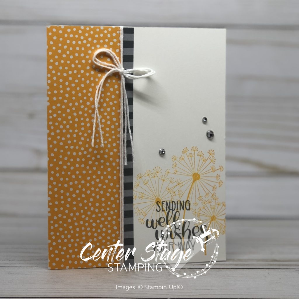 Sending Dandelion Wishes your way - Center Stage Stamping