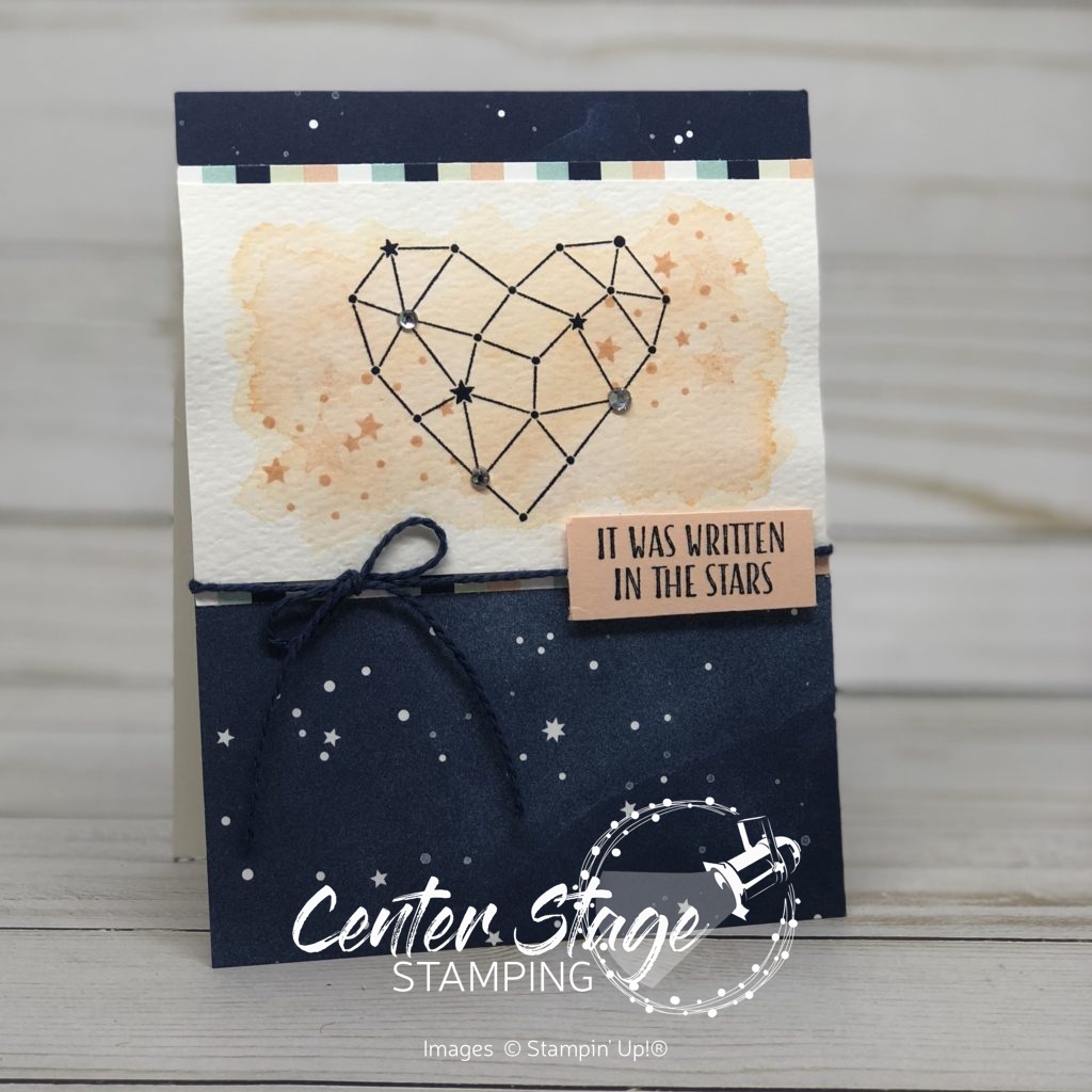 written in the stars - Center Stage Stamping