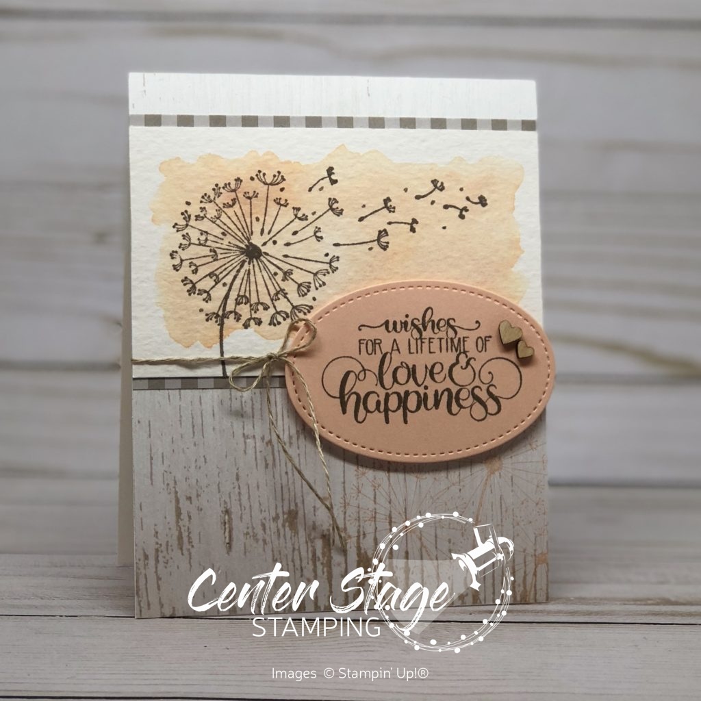 Lifetime of Love and Happiness - Center Stage Stamping