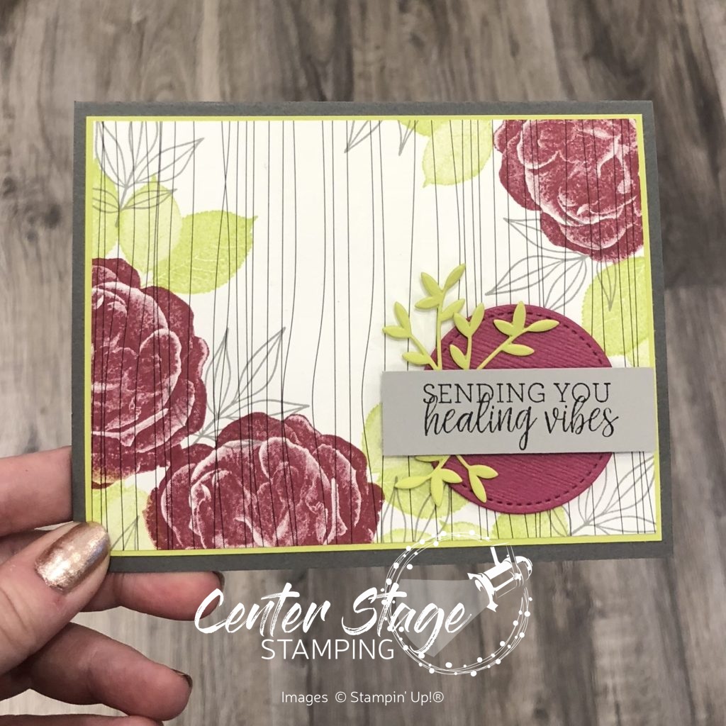 Healing Vibes - Center Stage Stamping