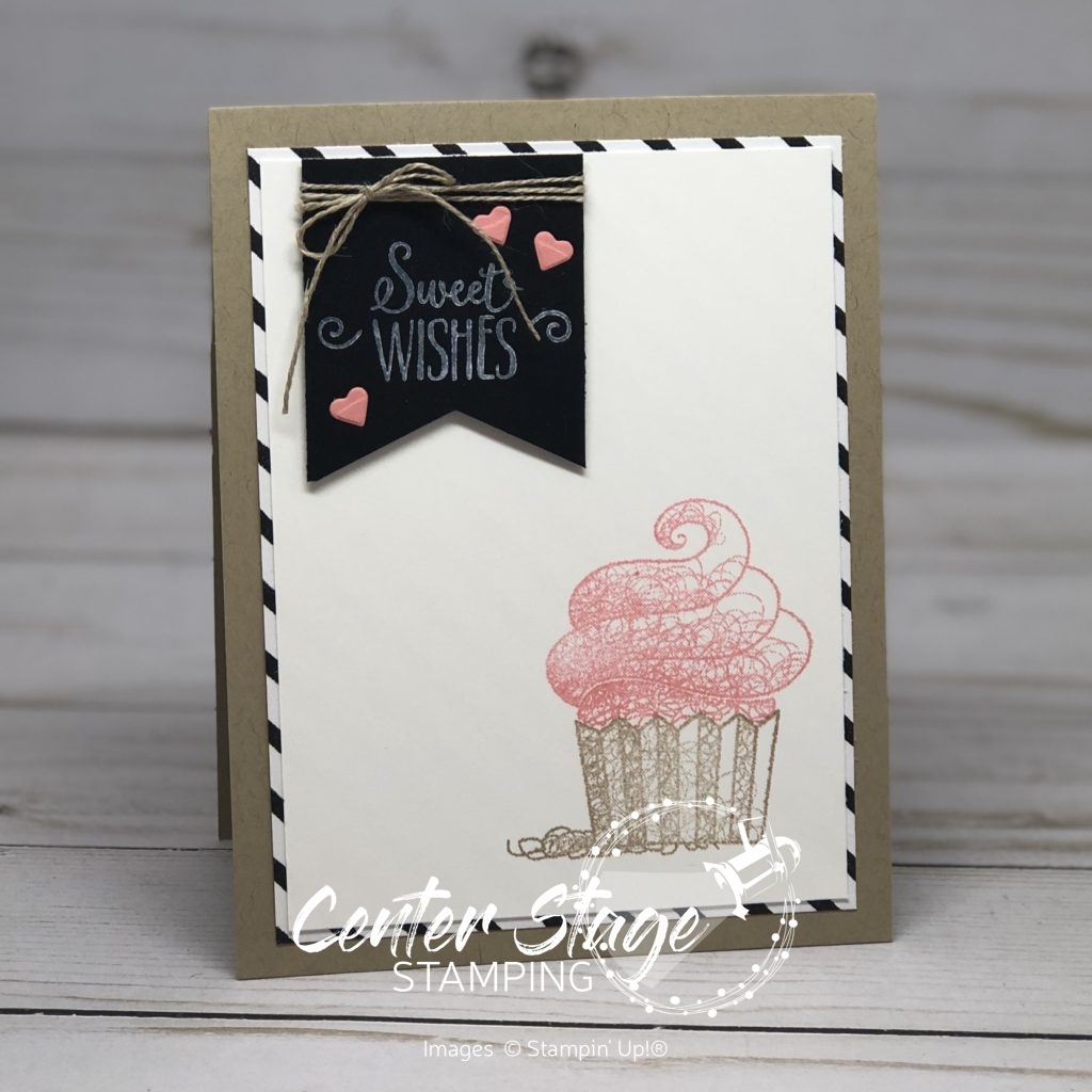 Hello Cupcake: Sweet Wishes - center Stage Stamping