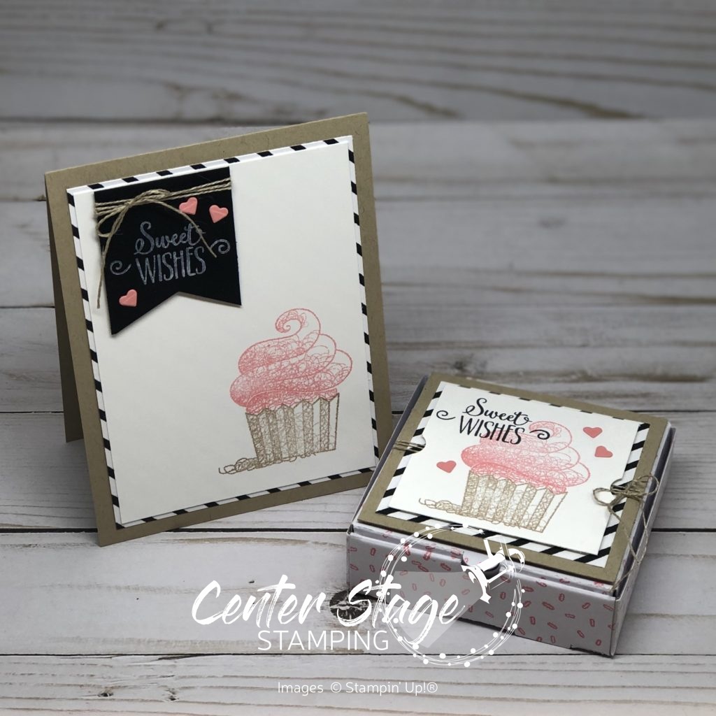 Hello Cupcake: Sweet Wishes duo - Center Stage Stamping
