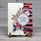 Everything is Rosy: birthday - Center Stage Stamping