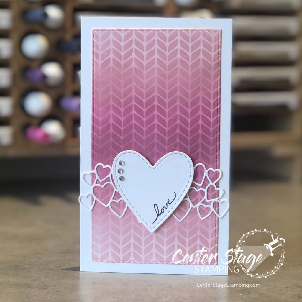 pink ombre – Center Stage Stamping